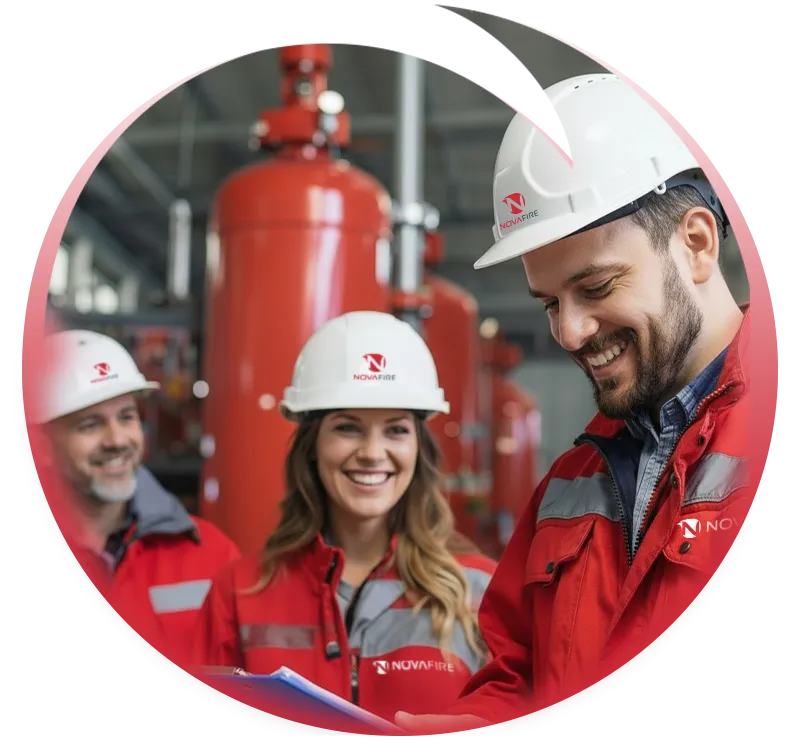 Sistema de protección contra incendios Novafire